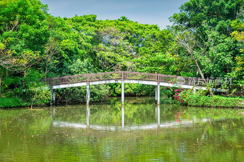 曼谷Sri Nakhon公园泰国植物园